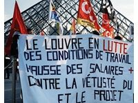 Again, Louvre Completely Closes Due To Strikes