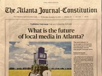 Newspaper Bloodbath Continues As Atlanta Journal-Constitution Lays Of 15% Of Its Staff