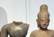 Cambodia Gets Back Dozens Historic Artifacts Allegedly Looted In British Art Dealer’s Scheme