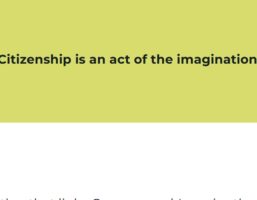 Bedoya: The Imagination Of Democracy