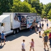 Trump’s “Freedom Truck” Mobile Exhibitions Are Now On The Road