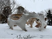 Buckminster Fuller Sculpture Collapses Following Snowstorm