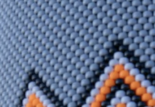 Native Artist Hand-Stitches ‘Bead Bomb’ Projects Onto Utility Poles In LA