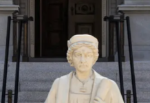 Trump Has Columbus Status Installed On The White House Grounds