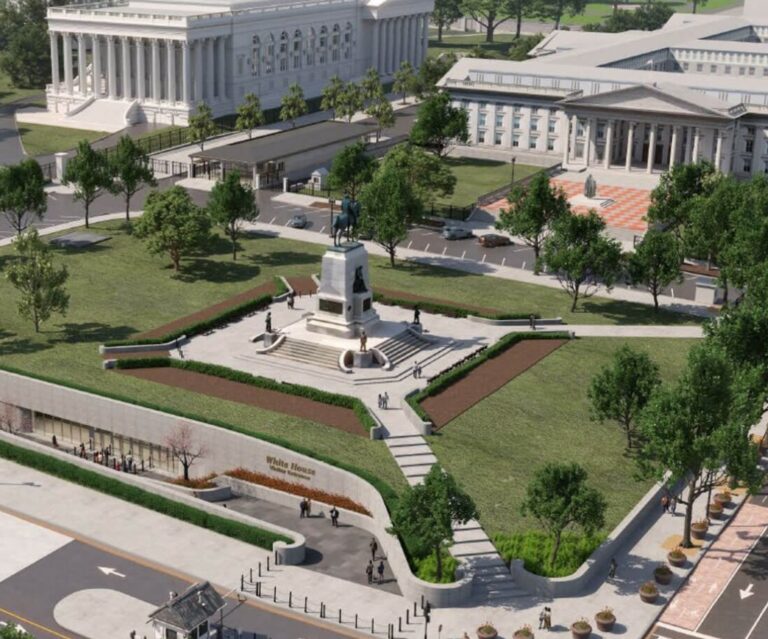 A New Underground Entrance To The White House?