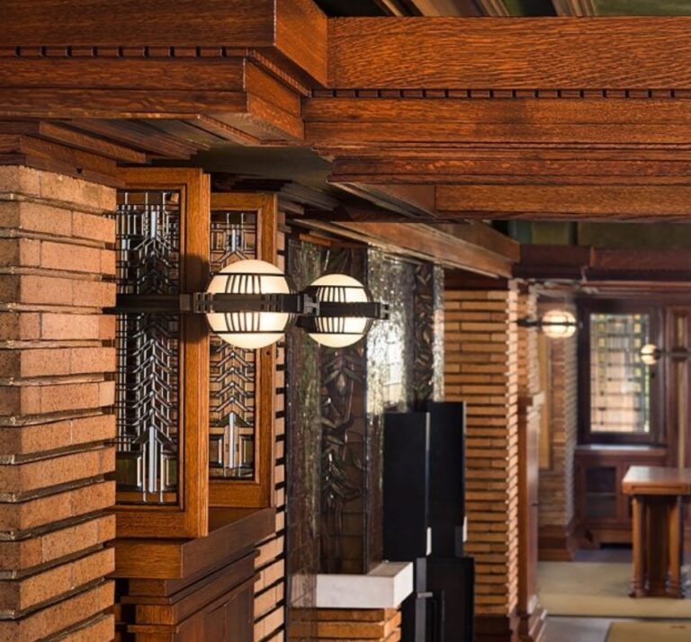 Inside The Painstaking Restoration Of A Frank Lloyd Wright House