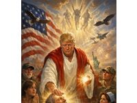 The Trump-As-Jesus Image Conveyed More Than He Realized: Philip Kennicott