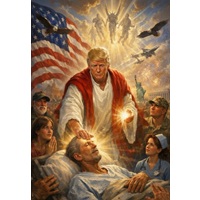 The Trump-As-Jesus Image Conveyed More Than He Realized: Philip Kennicott