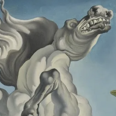 Dali Made Some Iffy Choices, Including Layering Whites And Then Varnishing Them