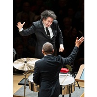 Dudamel Takes The New York Philharmonic Uptown To Play Salsa