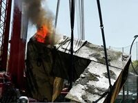 San Francisco’s Notorious Brutalist Fountain Bursts Into Flames As It’s Being Disassembled