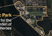Wait, Just How Big Is Trump’s Desired Garden Of Heroes Supposed To Be Now?