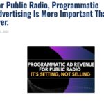 Advertising Is Intruding More And More Into Public Broadcasting