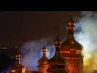 11th-Century Cathedral In Kyiv Set On Fire By Russian Missiles