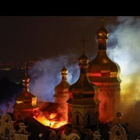 11th-Century Cathedral In Kyiv Set On Fire By Russian Missiles