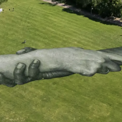 Minneapolis Gets A Massive Land Art Mural