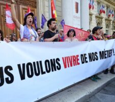 Large Protests In France Over Arts Funding Cuts