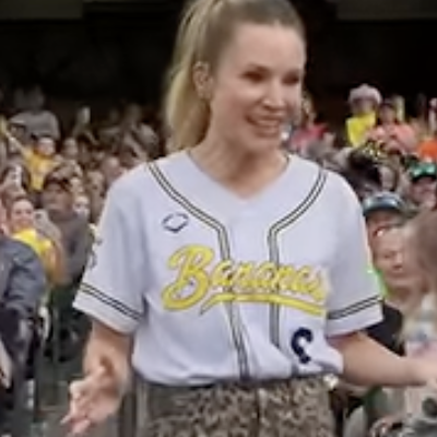 Kristen Bell Joins The Savannah Bananas For One Surprise Night