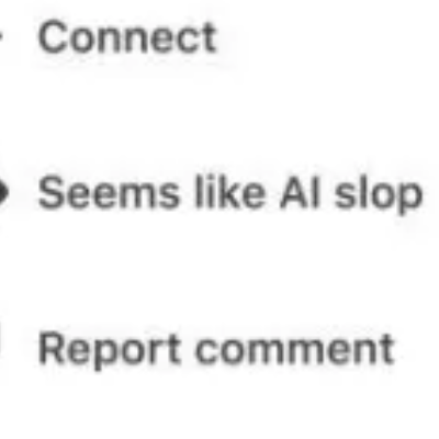 LinkedIn Added An AI Slop Button, And People Are Clicking It A Whole, Whole Lot