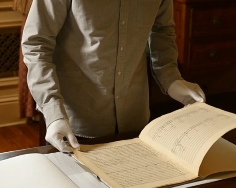 What You Learn From A Composer’s Handwritten Manuscript