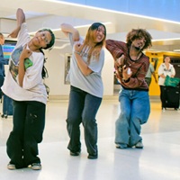 Public Spaces In Transit Hubs Are Being Used As Dance Studios