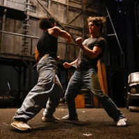 Rain, Blood, Mud — How The Broadway Staging Of “The Outsiders” Handles All The Fluids And Fists In The Climactic Brawl