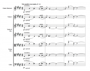 messiaen first three bars