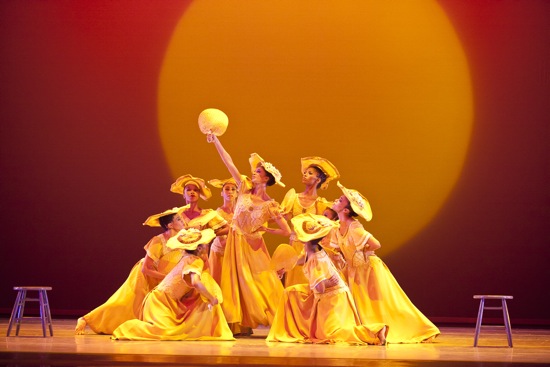 The women of the Alvin Ailey American Dance Theater in Ailey's Revelations. Photo: Gert Krautbauer