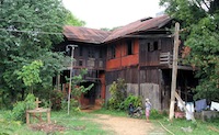 Orwell's house in Katha, Myanmar. [Photo: Aung Shine Oo for The New York Times]