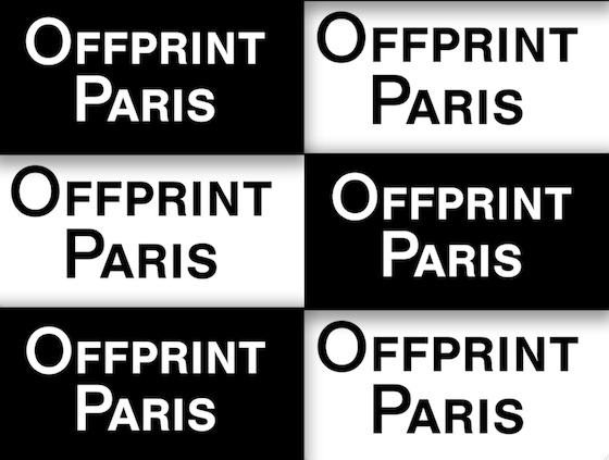 Offprint Paris, 2013, is an Art Publishing Fair focused on emerging practices in Art.