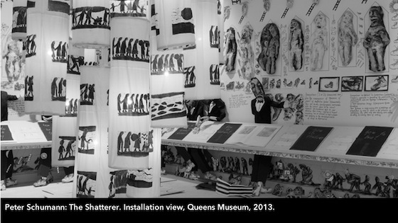 Celebrating 50 Years of the Bread and Puppet Theater. (Click for slide show.)