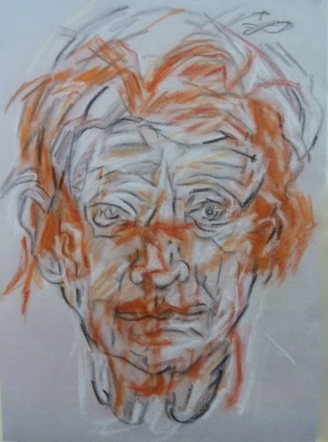 'Portrait of Willem de Kooning' by Gerard Bellaart