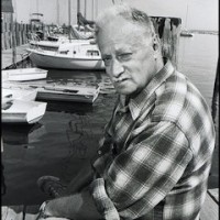 Nelson Algren in Sag Harbor, N.Y. [ca. 1980]