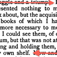 from 'The Private Papers of Henry Ryecroft,' a novel by George Gissing