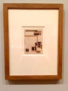 Kurt Schwitters: 'Lahti' [cut-and-pasted printed papers on paper, 1920]