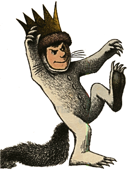 Max from Where the Wild Things Are. Illustration by Maurice Sendak.