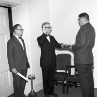 Swearing-in Ceremony for August Heckscher, Special Consultant on the Arts