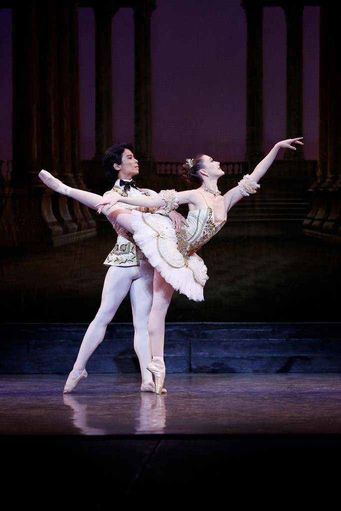 Kenta Shimizu and Allyssa Bross. Photo: Reed Hutchinson