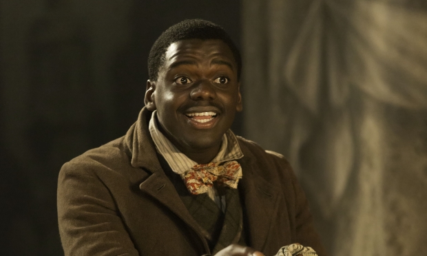 Daniiel Kaluuya as the Robertson-like playwright in Trelawny of the 'Wells'. Photo: Johan Persson