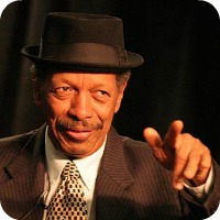 Ornette pointing