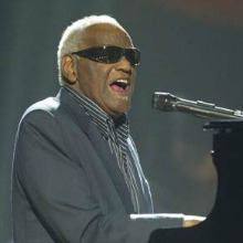 Ray Charles singing