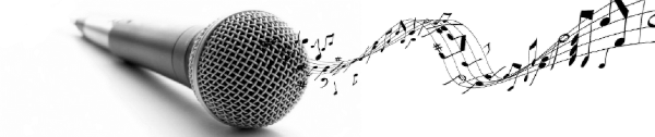 Singing mic logo